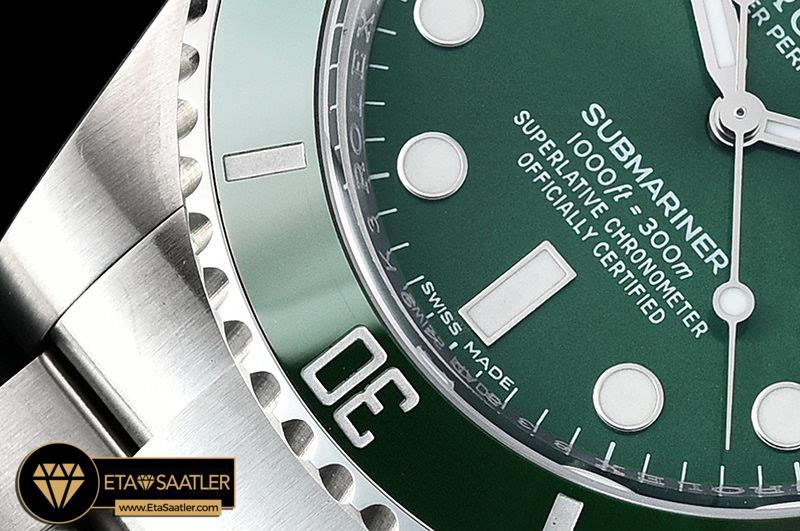 ROLSUB0230B -Submariner 116610LV 904L SSSS Green V8 Noob SA3135 - 09.jpg